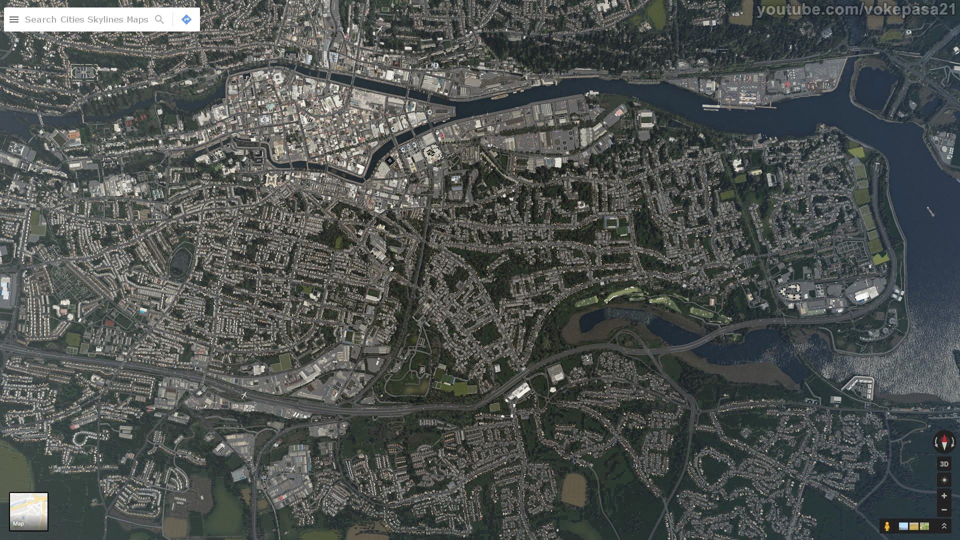 maps for cities skylines